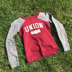 RARE Union College Varsity Fleece Pull-Over - S